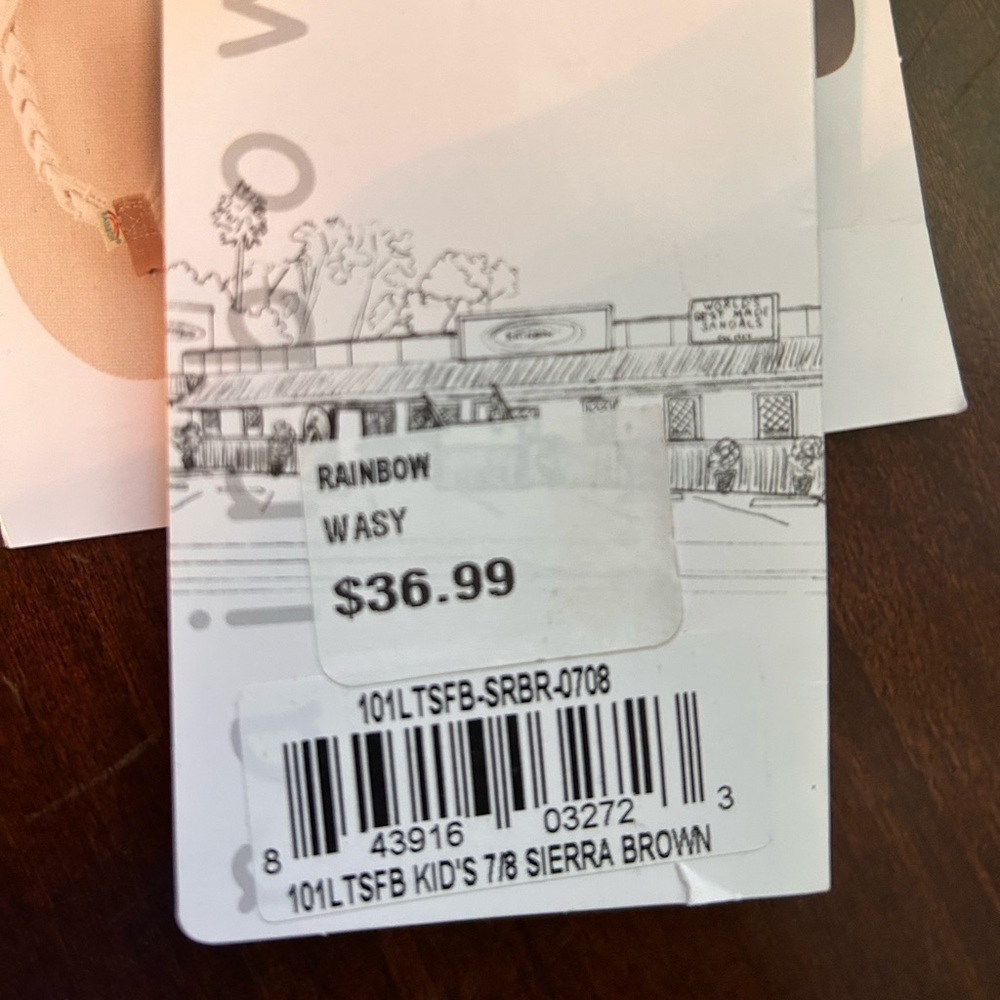 Brand New RAINBOW ๐ Size 7/8 with tags in picture. - Picture 3 of 4